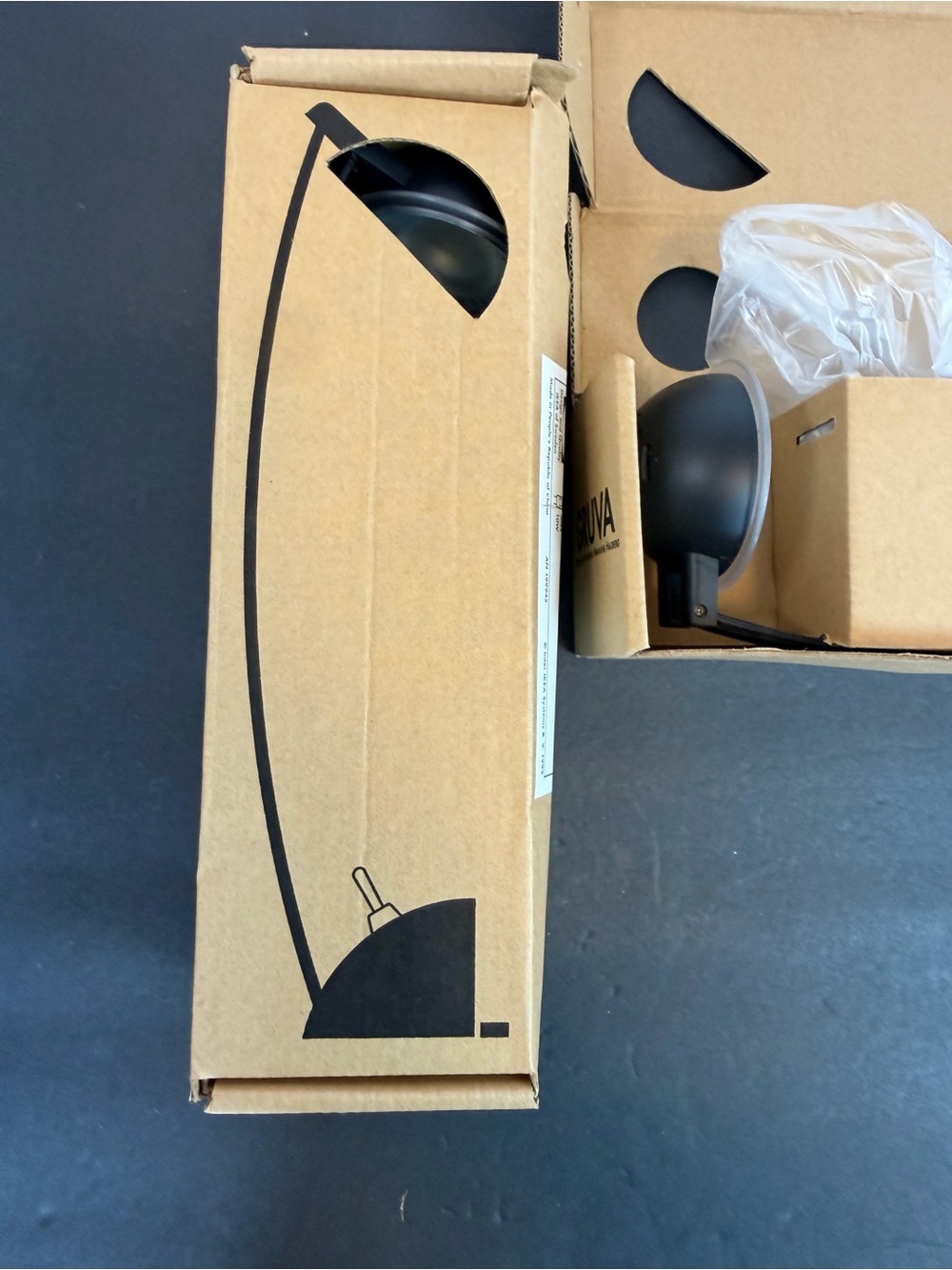 Vintage 1990s IKEA GRUVA Halogen Lamps Set of 2 Open Box + 2 Bulbs